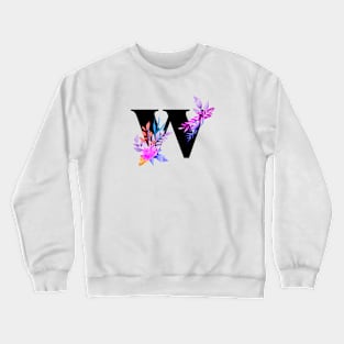 Capital letter W Crewneck Sweatshirt